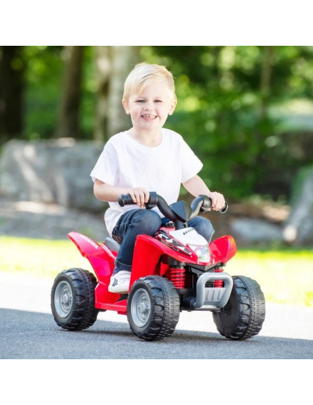 10430010001,ATV electric pentru copii, licenta Honda, 18-36 luni, cu sunet si lumini, Red