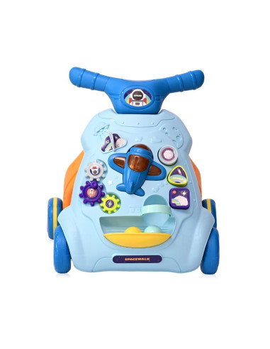 10050620001,Antemergator multifunctional, cu centru de activitati, Space, Blue