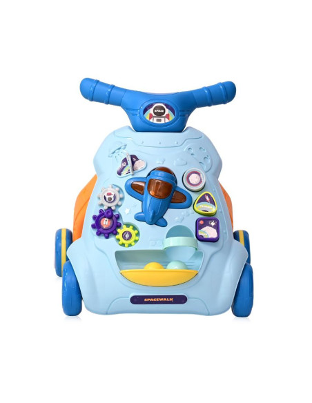 10050620001,Antemergator multifunctional, cu centru de activitati, Space, Blue