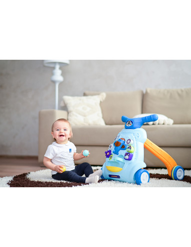 10050620001,Antemergator multifunctional, cu centru de activitati, Space, Blue