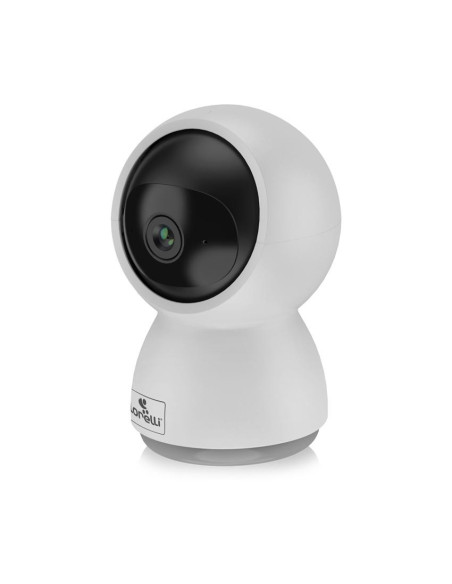 1028021,Camera de supraveghere inteligenta, wireless Wi-Fi, transmitere live, Trinity, alb