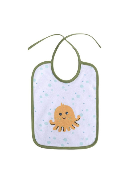 10260210002,Set 7 bavete, bumbac ambele fete, 20x25,5 cm, inchidere cu snur, Blue 10260210002,Set 7 bavete, bumbac ambele fete, 20x25,5 cm, inchidere cu snur, Blue