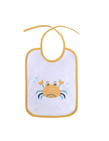 10260210002,Set 7 bavete, bumbac ambele fete, 20x25,5 cm, inchidere cu snur, Blue 10260210002,Set 7 bavete, bumbac ambele fete, 20x25,5 cm, inchidere cu snur, Blue