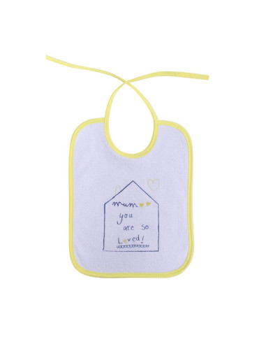 10260210001,Set 7 bavete, bumbac ambele fete, 20x25,5 cm, inchidere cu snur, Imprimeuri Colorate 10260210001,Set 7 bavete, bumbac ambele fete, 20x25,5 cm, inchidere cu snur, Imprimeuri Colorate