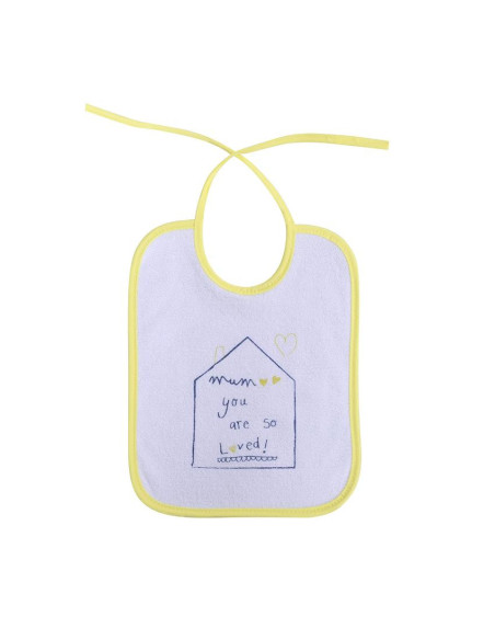 10260210001,Set 7 bavete, bumbac ambele fete, 20x25,5 cm, inchidere cu snur, Imprimeuri Colorate 10260210001,Set 7 bavete, bumbac ambele fete, 20x25,5 cm, inchidere cu snur, Imprimeuri Colorate
