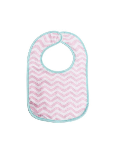 10260240003,Set 7 bavete, bumbac si peva, 30x19 cm, inchidere cu banda velcro, Pink 10260240003,Set 7 bavete, bumbac si peva, 30x19 cm, inchidere cu banda velcro, Pink