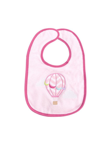 10260240003,Set 7 bavete, bumbac si peva, 30x19 cm, inchidere cu banda velcro, Pink 10260240003,Set 7 bavete, bumbac si peva, 30x19 cm, inchidere cu banda velcro, Pink
