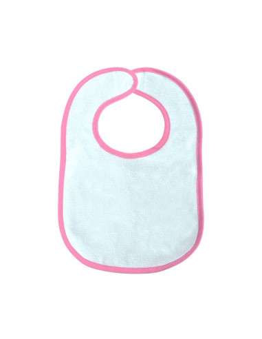 10260240003,Set 7 bavete, bumbac si peva, 30x19 cm, inchidere cu banda velcro, Pink 10260240003,Set 7 bavete, bumbac si peva, 30x19 cm, inchidere cu banda velcro, Pink