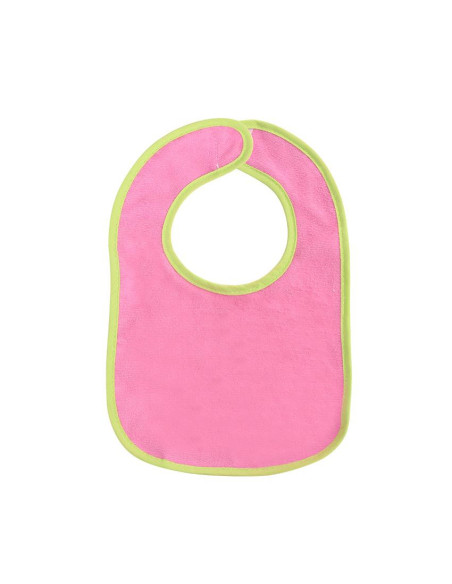10260240003,Set 7 bavete, bumbac si peva, 30x19 cm, inchidere cu banda velcro, Pink 10260240003,Set 7 bavete, bumbac si peva, 30x19 cm, inchidere cu banda velcro, Pink