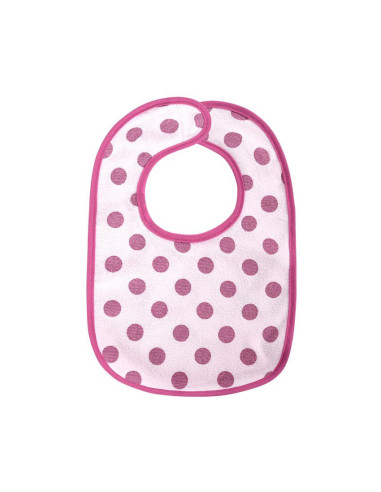 10260240003,Set 7 bavete, bumbac si peva, 30x19 cm, inchidere cu banda velcro, Pink 10260240003,Set 7 bavete, bumbac si peva, 30x19 cm, inchidere cu banda velcro, Pink