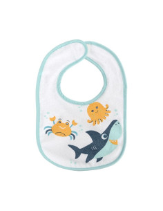 10260240001,Set 7 bavete, bumbac si peva, 30x19 cm, inchidere cu banda velcro, Imprimeuri Colorate 2
