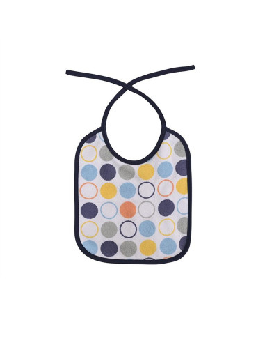 10260200002,Set 7 bavete, bumbac, 23x20 cm, inchidere cu snur, Blue 10260200002,Set 7 bavete, bumbac, 23x20 cm, inchidere cu snur, Blue