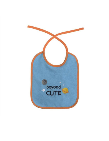 10260200002,Set 7 bavete, bumbac, 23x20 cm, inchidere cu snur, Blue 10260200002,Set 7 bavete, bumbac, 23x20 cm, inchidere cu snur, Blue