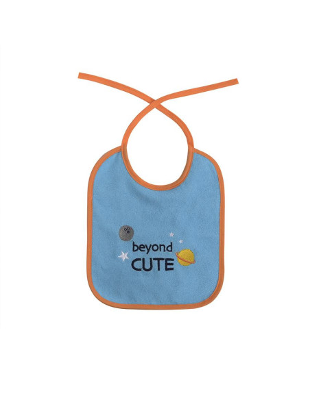 10260200002,Set 7 bavete, bumbac, 23x20 cm, inchidere cu snur, Blue 10260200002,Set 7 bavete, bumbac, 23x20 cm, inchidere cu snur, Blue