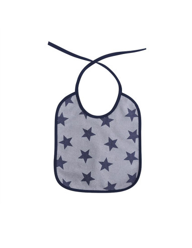 10260200002,Set 7 bavete, bumbac, 23x20 cm, inchidere cu snur, Blue 10260200002,Set 7 bavete, bumbac, 23x20 cm, inchidere cu snur, Blue