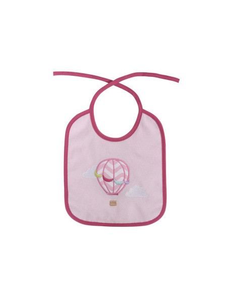 10260200003,Set 7 bavete, bumbac, 23x20 cm, inchidere cu snur, Pink 10260200003,Set 7 bavete, bumbac, 23x20 cm, inchidere cu snur, Pink