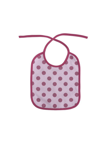 10260200003,Set 7 bavete, bumbac, 23x20 cm, inchidere cu snur, Pink 10260200003,Set 7 bavete, bumbac, 23x20 cm, inchidere cu snur, Pink