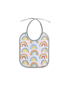 10260200001,Set 7 bavete, bumbac, 23x20 cm, inchidere cu snur, Imprimeuri Colorate 2