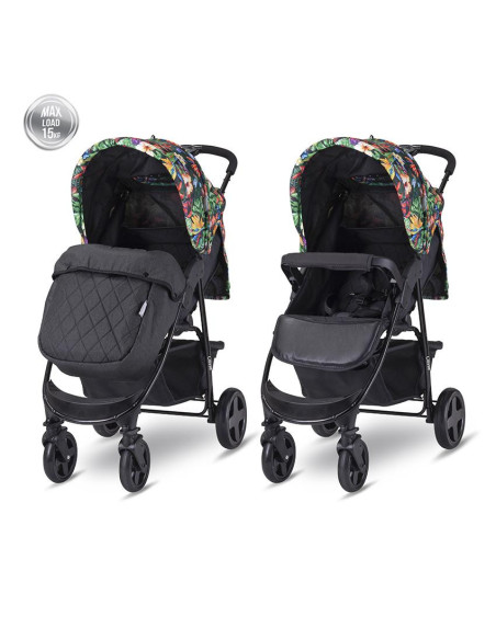 10021862388,Carucior sport, Lorelli, Olivia Basic, cu husa de picioare, Tropical Flowers 10021862388,Carucior sport, Lorelli, Olivia Basic, cu husa de picioare, Tropical Flowers