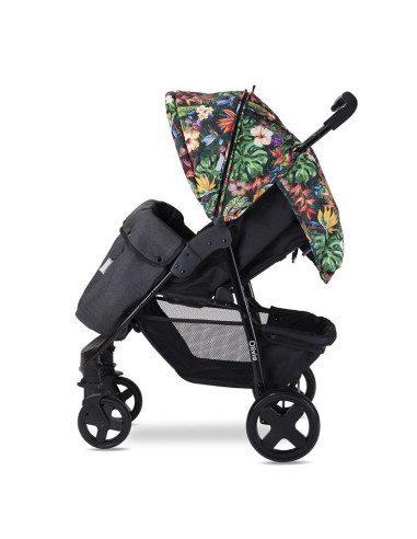 10021862388,Carucior sport, Lorelli, Olivia Basic, cu husa de picioare, Tropical Flowers 10021862388,Carucior sport, Lorelli, Olivia Basic, cu husa de picioare, Tropical Flowers