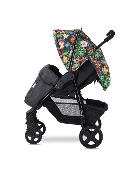 10021862388,Carucior sport, Lorelli, Olivia Basic, cu husa de picioare, Tropical Flowers 10021862388,Carucior sport, Lorelli, Olivia Basic, cu husa de picioare, Tropical Flowers