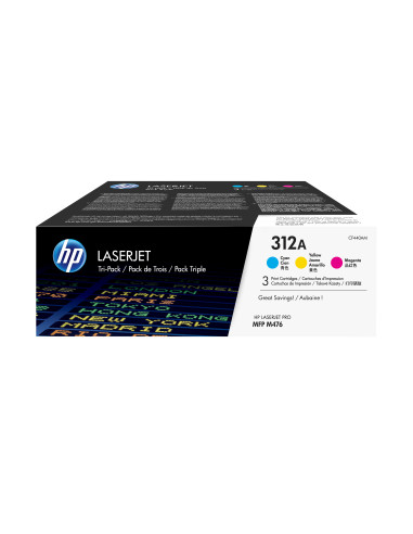 CF440AM,Set cartuse toner HP 312A C+M+Y CF440AM