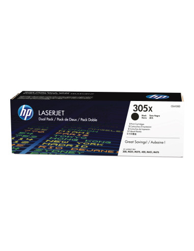 CE410XD,Set cartuse toner HP 305X Black CE410XD 2buc/set