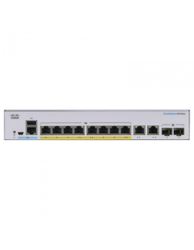 CBS250-8FP-E-2G,CISCO CBS250-8FP-E-2G 8GB 2SFP SW POE "CBS250-8FP-E-2G"