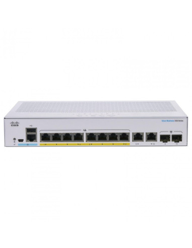 CBS350-8FP-E-2G,CISCO CBS350-8FP-E-2G 8GB 2SFP SW POE "CBS350-8FP-E-2G"