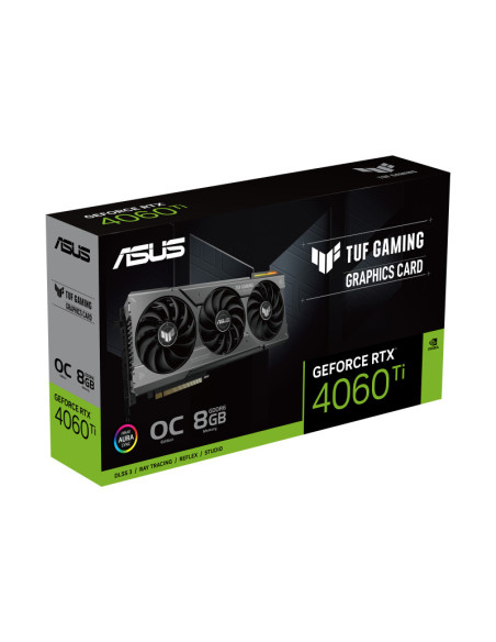 TUF-RTX4060TI-O8G-GAMING,ASUS TUF Gaming GeForce RTX 4060 Ti 8GB GDDR6 "TUF-RTX4060TI-O8G-GAMING"