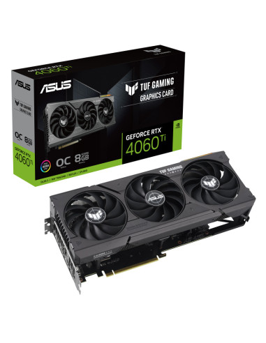TUF-RTX4060TI-O8G-GAMING,ASUS TUF Gaming GeForce RTX 4060 Ti 8GB GDDR6 "TUF-RTX4060TI-O8G-GAMING"