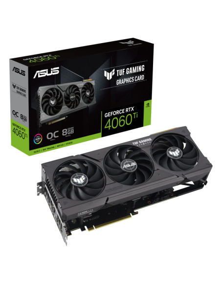 TUF-RTX4060TI-O8G-GAMING,ASUS TUF Gaming GeForce RTX 4060 Ti 8GB GDDR6 "TUF-RTX4060TI-O8G-GAMING"