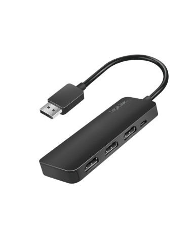 CV0146,ADAPTOR video LOGILINK, splitter DisplayPort (T) la 3 x HDMI (M), rezolutie maxima UHD (3840 x 2160), 1 x 4K/60 Hz + 2 x 