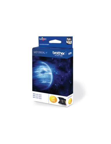 LC1280XLY,Cartus cerneala Brother Yellow cap. mare LC1280XLY