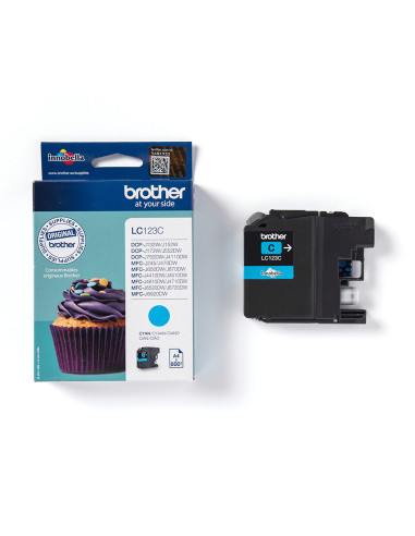 LC123C,Cartus cerneala Brother Cyan LC123C