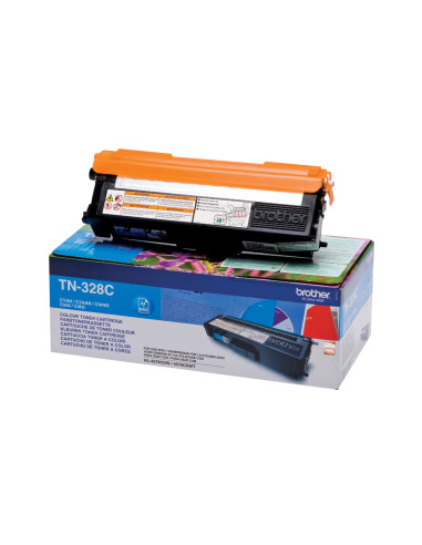 TN328C,Cartus toner Brother Cyan cap. mare TN328C