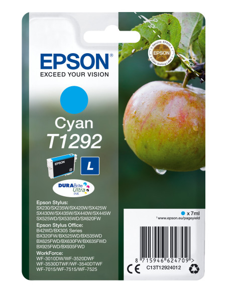 C13T12924012,Cartus cerneala Epson Cyan T129240