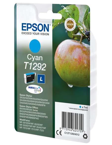 C13T12924012,Cartus cerneala Epson Cyan T129240