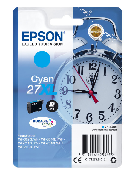 C13T27124012,Cartus cerneala Epson 27XL Cyan T27124012