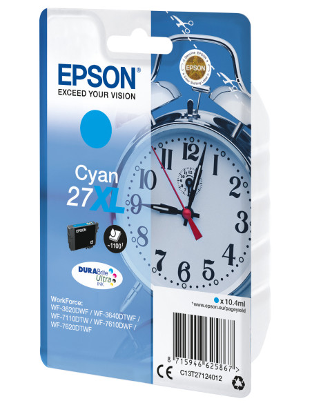 C13T27124012,Cartus cerneala Epson 27XL Cyan T27124012