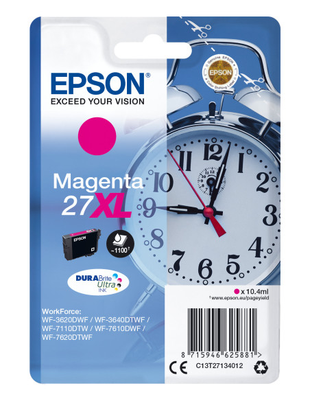 C13T27134012,Cartus cerneala Epson 27XL Magenta T27134012