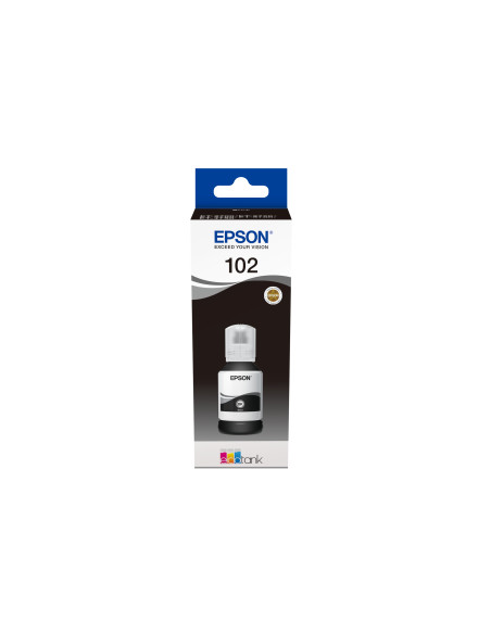 C13T03R140,Flacon cerneala Epson 102 Black T03R140