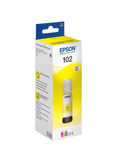 C13T03R440,Flacon cerneala Epson 102 Yellow T03R440