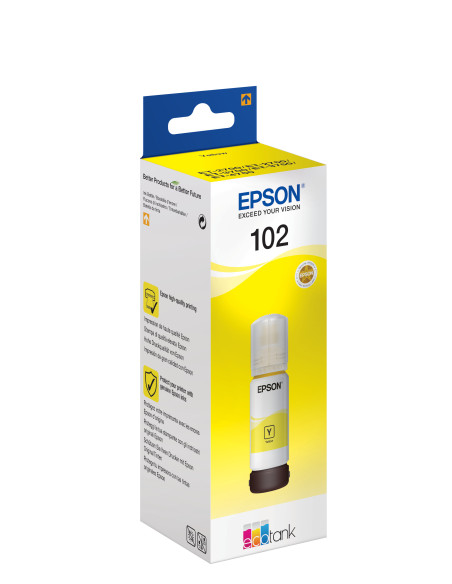 C13T03R440,Flacon cerneala Epson 102 Yellow T03R440