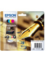 C13T16364012,Set cartuse cerneala Epson B+C+M+Y cap. mare 16XL T163640