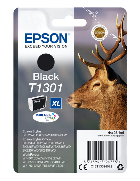 C13T13014012,Cartus cerneala Epson Black cap. mare T130140