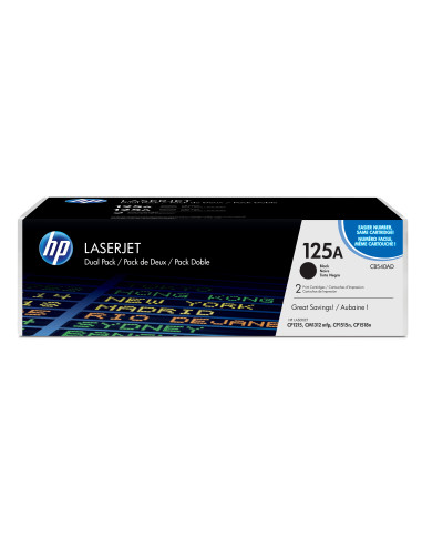 CB540AD,Set cartuse toner HP 125A Black CB540AD 2buc/set