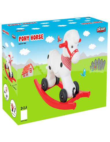 PL-01-002K,Balansoar pentru copii Pilsan Pony Horse white