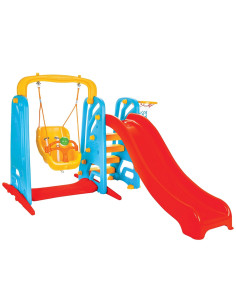 PL-06-141,Centru de joaca Pilsan Cute Slide and Swing Set