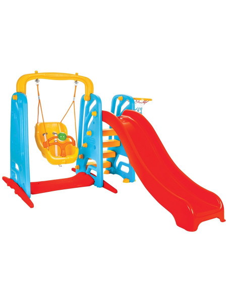 PL-06-141,Centru de joaca Pilsan Cute Slide and Swing Set
